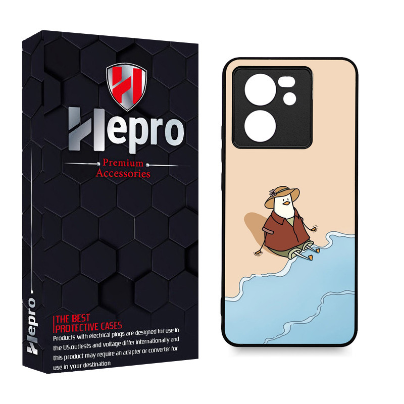 کاور هپرو طرح فانتزی مدل TPU مناسب برای گوشی موبایل شیائومی 13T / 13T PRO
