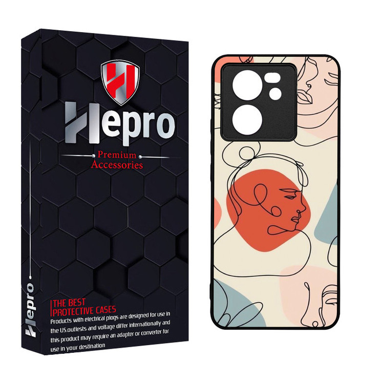 کاور هپرو طرح فانتزی مدل TPU مناسب برای گوشی موبایل شیائومی 13T / 13T PRO