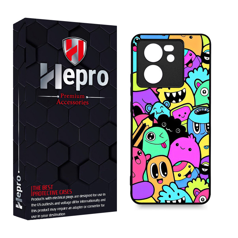 کاور هپرو طرح فانتزی مدل TPU مناسب برای گوشی موبایل شیائومی 13T / 13T PRO