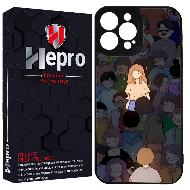 کاور هپرو طرح فانتزی مدل TPU مناسب برای گوشی موبایل اپل IPHONE 13 PRO MAX
