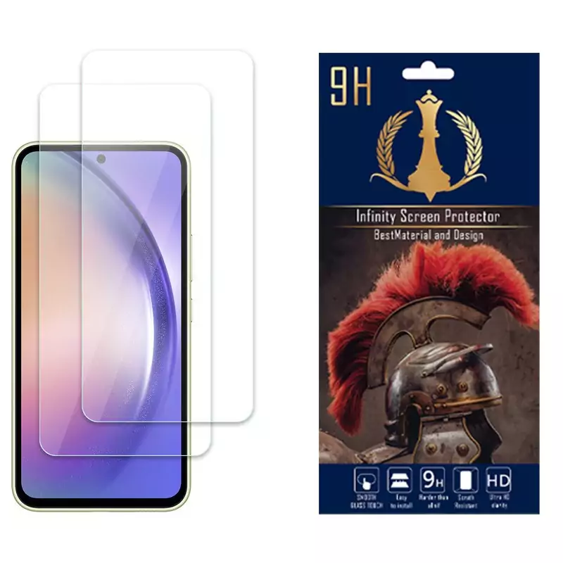 محافظ صفحه نمایش اینفینیتی مناسب برای گوشی موبایل سامسونگ Galaxy A54  بسته دو عددی