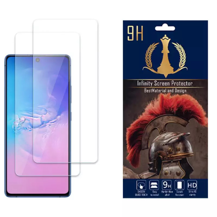 محافظ صفحه نمایش اینفینیتی مناسب برای گوشی موبایل سامسونگ Galaxy S10 Lite بسته دو عددی