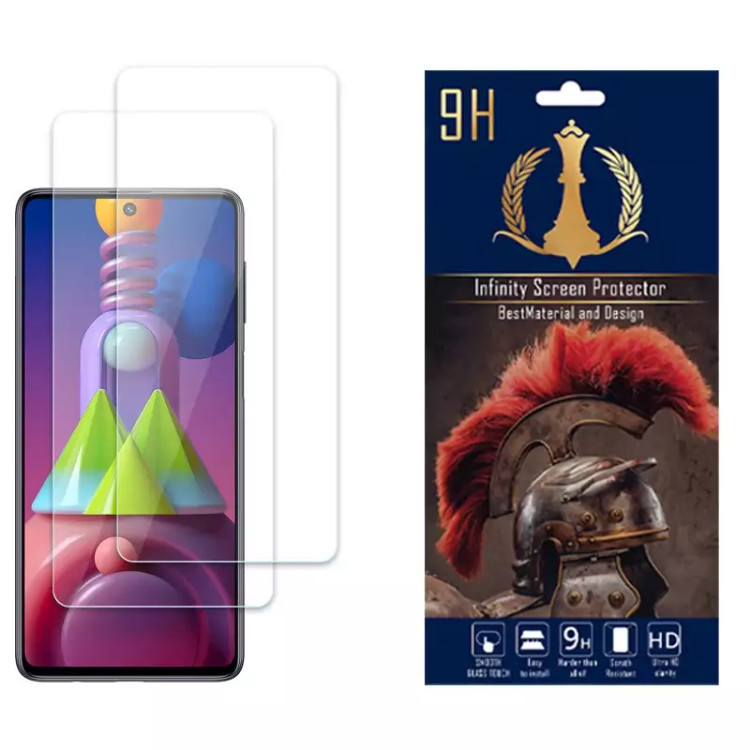 محافظ صفحه نمایش اینفینیتی مناسب برای گوشی موبایل سامسونگ Galaxy M51 بسته دو عددی