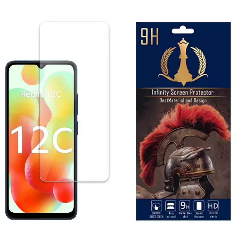 محافظ صفحه نمایش اینفینیتی مناسب برای گوشی موبایل شیائومی Redmi 12C