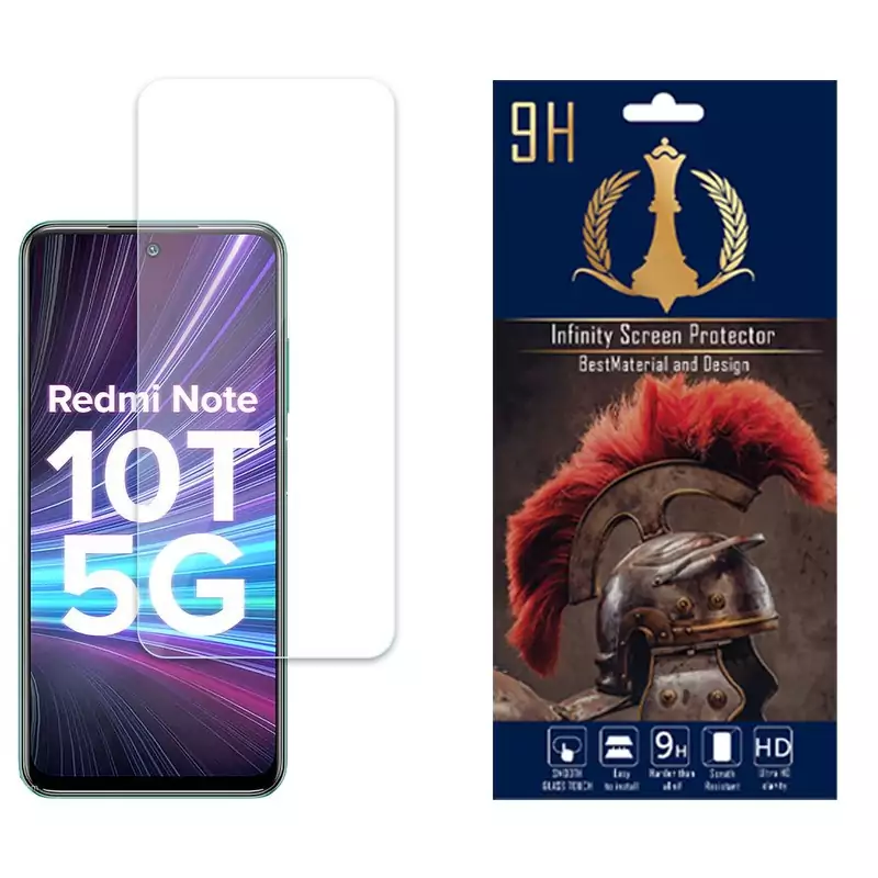 محافظ صفحه نمایش اینفینیتی مناسب برای گوشی موبایل شیائومی Redmi Note 10T