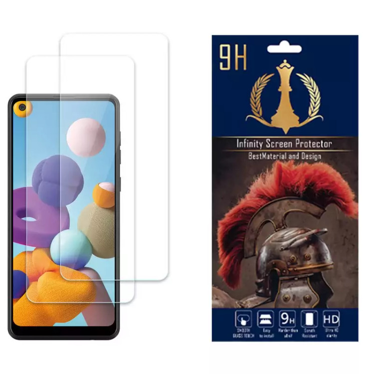 محافظ صفحه نمایش اینفینیتی مناسب برای گوشی موبایل سامسونگ Galaxy A21 بسته دو عددی