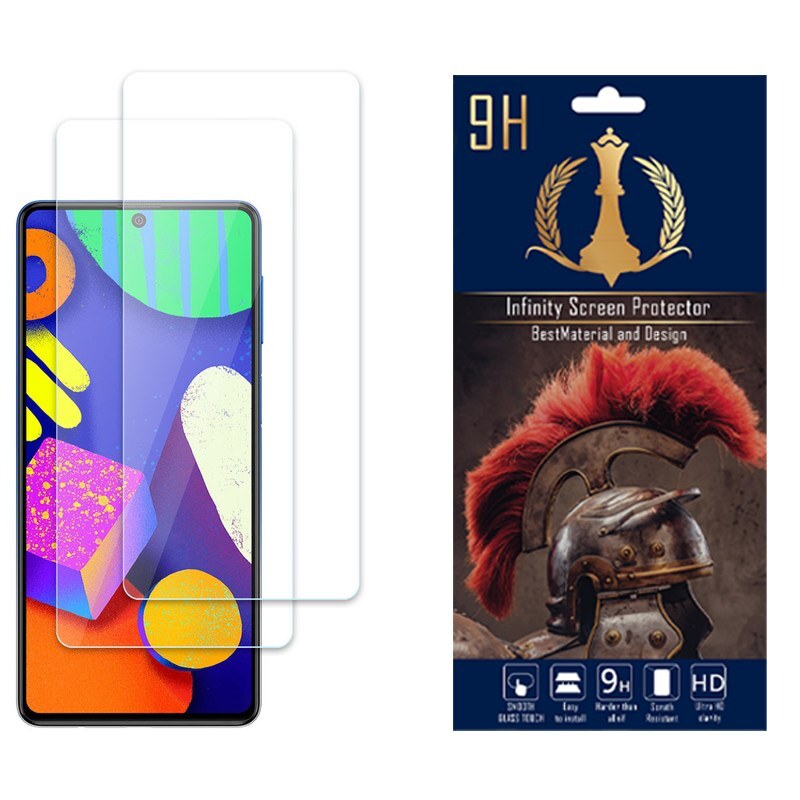 محافظ صفحه نمایش اینفینیتی مناسب برای گوشی موبایل سامسونگ Galaxy F62  بسته دو عددی