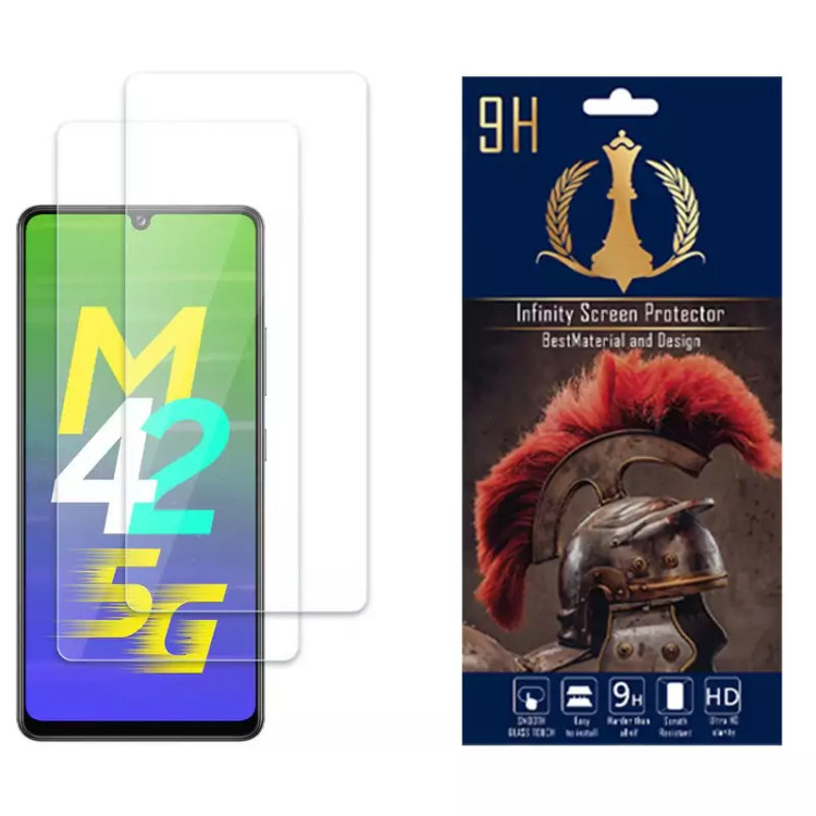 محافظ صفحه نمایش اینفینیتی مناسب برای گوشی موبایل سامسونگ Galaxy M42 بسته دو عددی