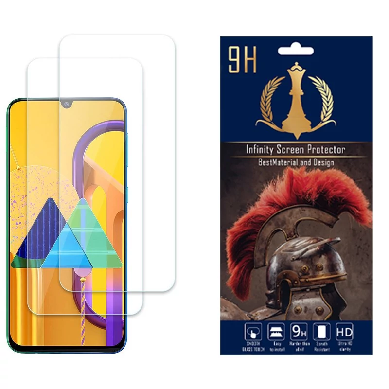 محافظ صفحه نمایش اینفینیتی مناسب برای گوشی موبایل سامسونگ Galaxy M30s  بسته دو عددی