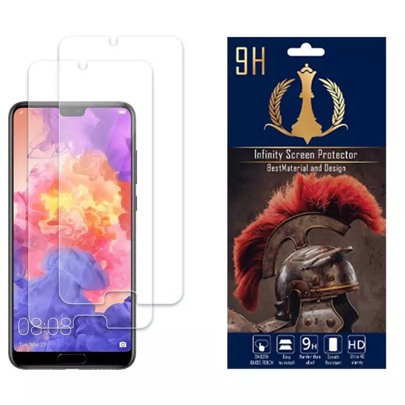 محافظ صفحه نمایش اینفینیتی مناسب برای گوشی موبایل هوآوی P20 Pro  بسته دو عددی