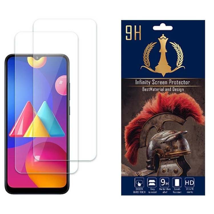 محافظ صفحه نمایش اینفینیتی مناسب برای گوشی موبایل سامسونگ Galaxy F02s بسته دو عددی