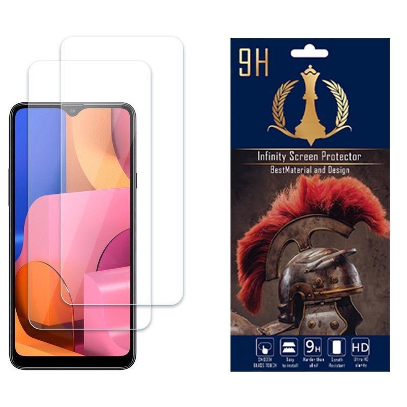 محافظ صفحه نمایش اینفینیتی مناسب برای گوشی موبایل سامسونگ Galaxy A20s  بسته دو عددی