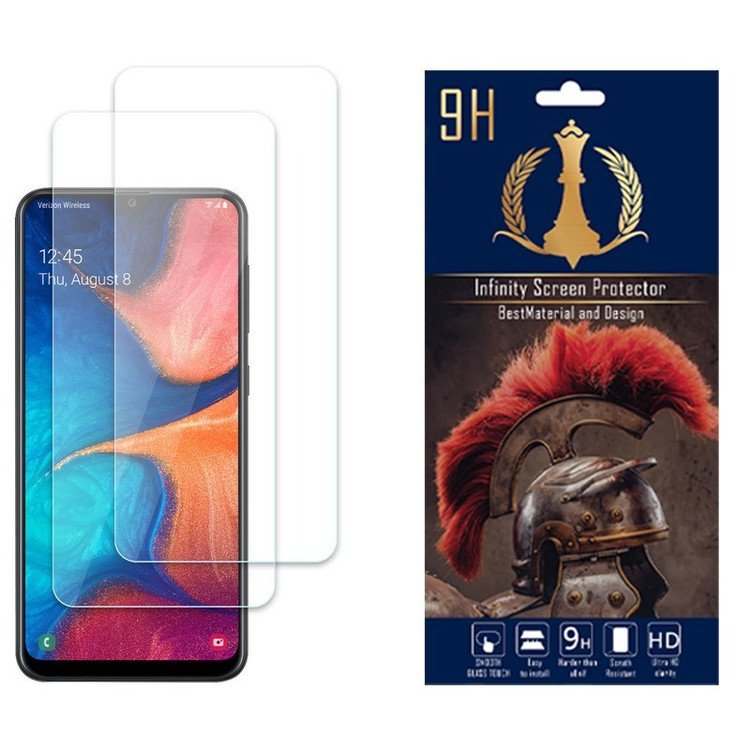محافظ صفحه نمایش اینفینیتی مناسب برای گوشی موبایل سامسونگ Galaxy A20 بسته دو عددی