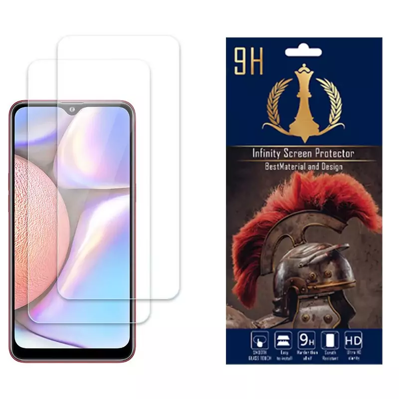 محافظ صفحه نمایش اینفینیتی مناسب برای گوشی موبایل سامسونگ Galaxy A10s  بسته دو عددی