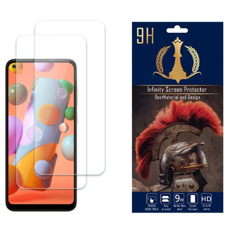 محافظ صفحه نمایش اینفینیتی مناسب برای گوشی موبایل سامسونگ Galaxy A11 بسته دو عددی
