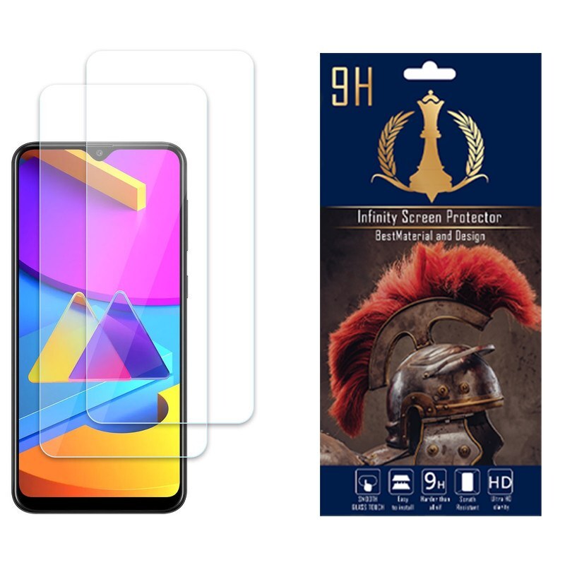 محافظ صفحه نمایش اینفینیتی مناسب برای گوشی موبایل سامسونگ Galaxy M10s بسته دو عددی