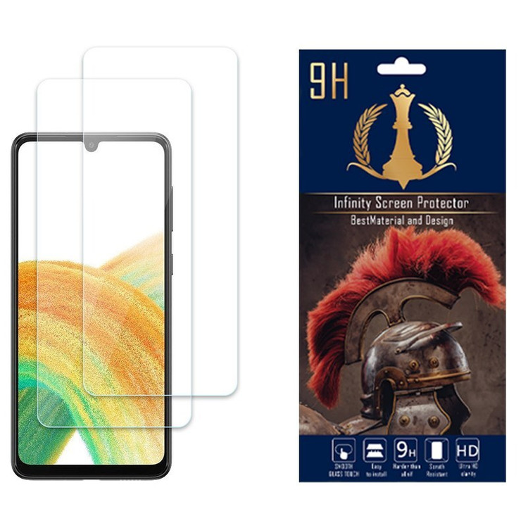 محافظ صفحه نمایش اینفینیتی مناسب برای گوشی موبایل سامسونگ Galaxy A33 بسته دو عددی