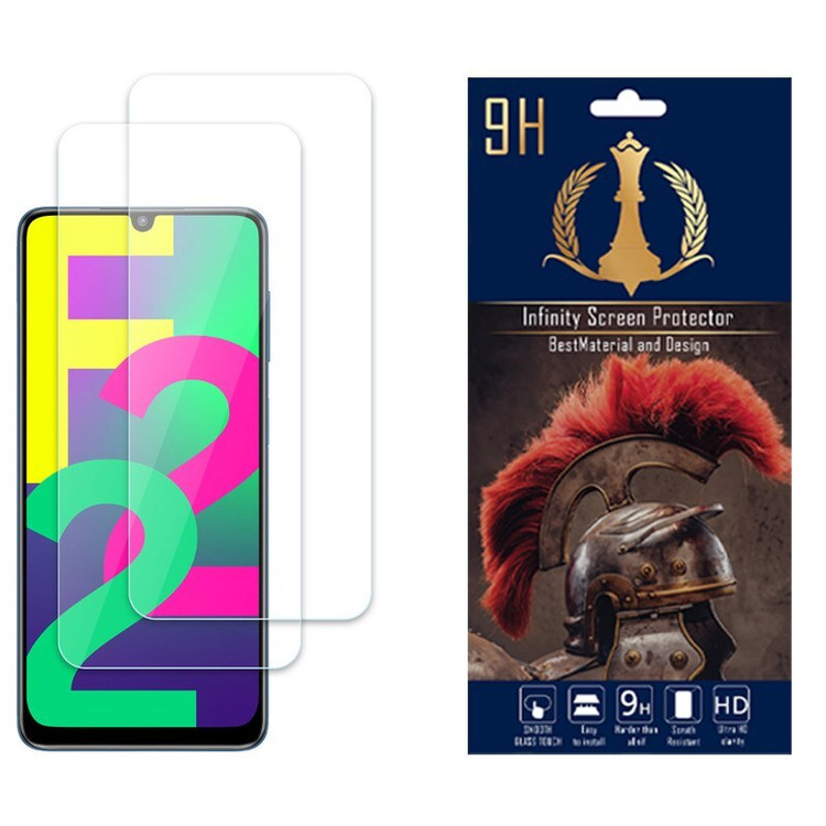 محافظ صفحه نمایش اینفینیتی مناسب برای گوشی موبایل سامسونگ Galaxy F22 بسته دو عددی