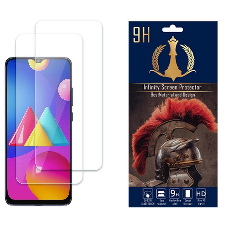 محافظ صفحه نمایش اینفینیتی مناسب برای گوشی موبایل سامسونگ Galaxy M02s بسته دو عددی