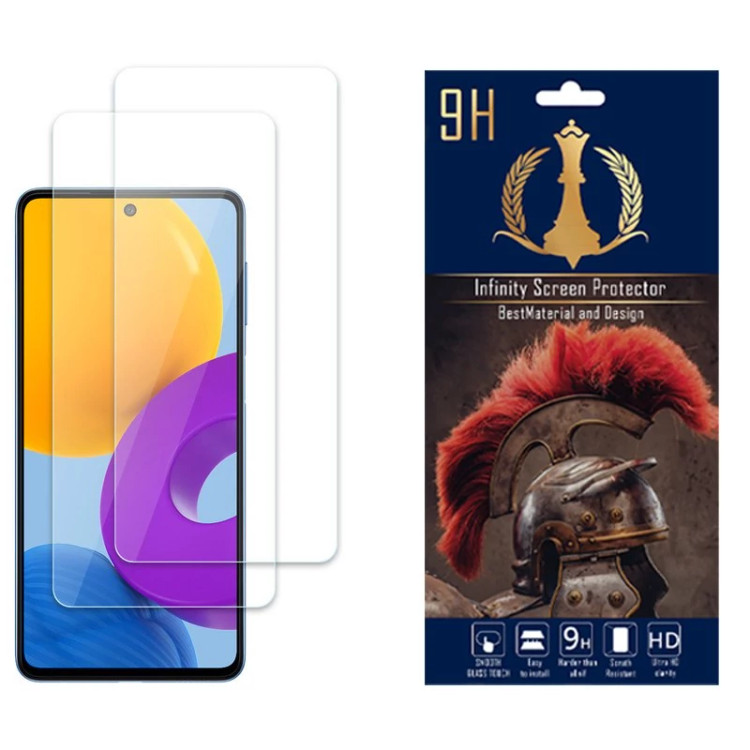 محافظ صفحه نمایش اینفینیتی مناسب برای گوشی موبایل سامسونگ Galaxy M52 بسته دو عددی