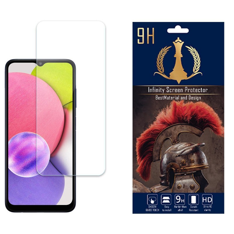 محافظ صفحه نمایش اینفینیتی مناسب برای گوشی موبایل سامسونگ Galaxy A03s