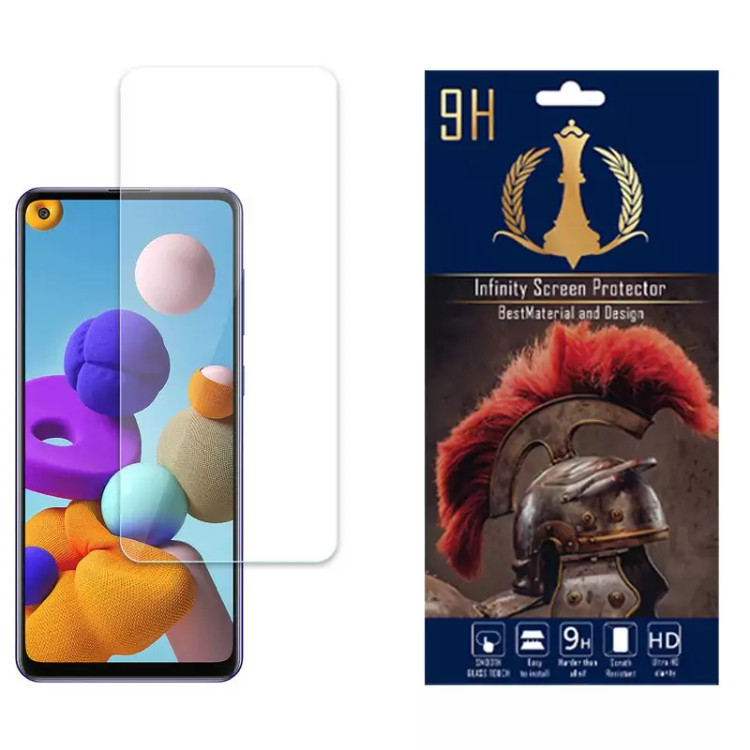 محافظ صفحه نمایش اینفینیتی مناسب برای گوشی موبایل سامسونگ Galaxy A21s