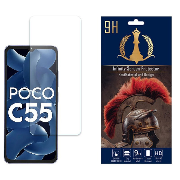 محافظ صفحه نمایش اینفینیتی مناسب برای گوشی موبایل شیائومی Poco C55