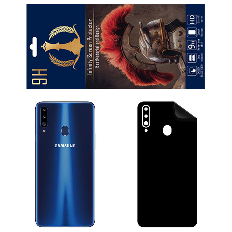 برچسب پوششی اینفینیتی مدل RG مناسب برای گوشی موبایل سامسونگ Galaxy A20S