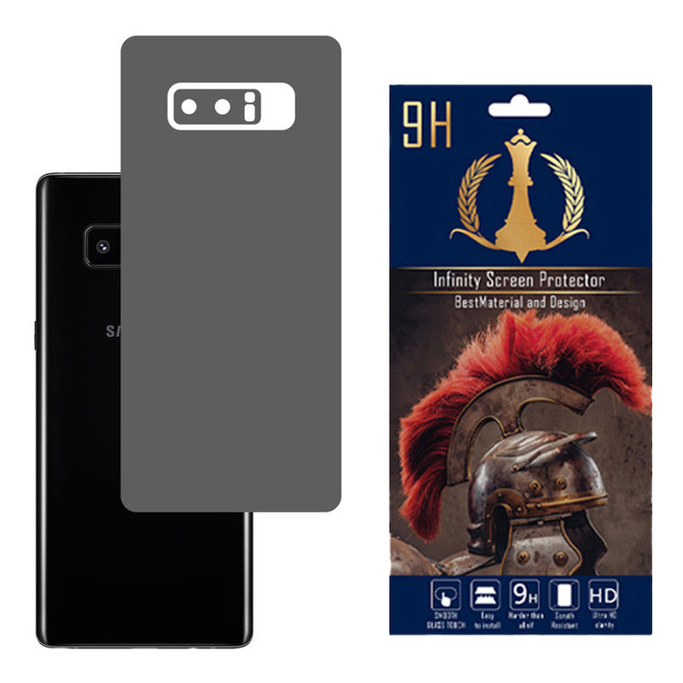 محافظ صفحه نمایش اینفینیتی مدل PRO مناسب برای گوشی موبایل سامسونگ GALAXY NOTE 8 به همراه برچسب پوششی