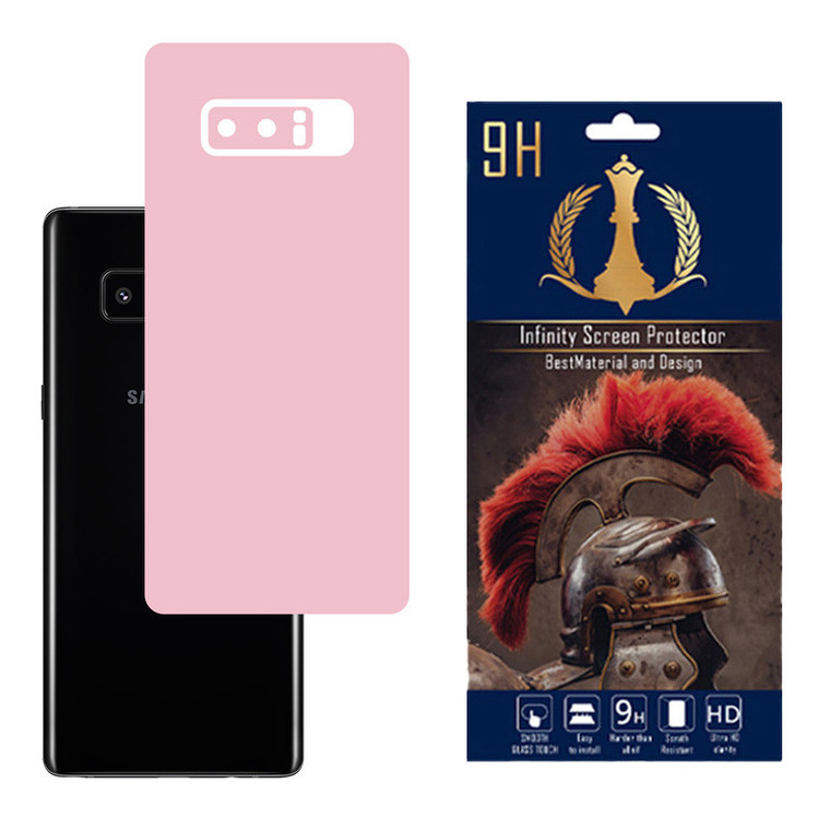 محافظ صفحه نمایش اینفینیتی مدل PRO مناسب برای گوشی موبایل سامسونگ GALAXY NOTE 8 به همراه برچسب پوششی