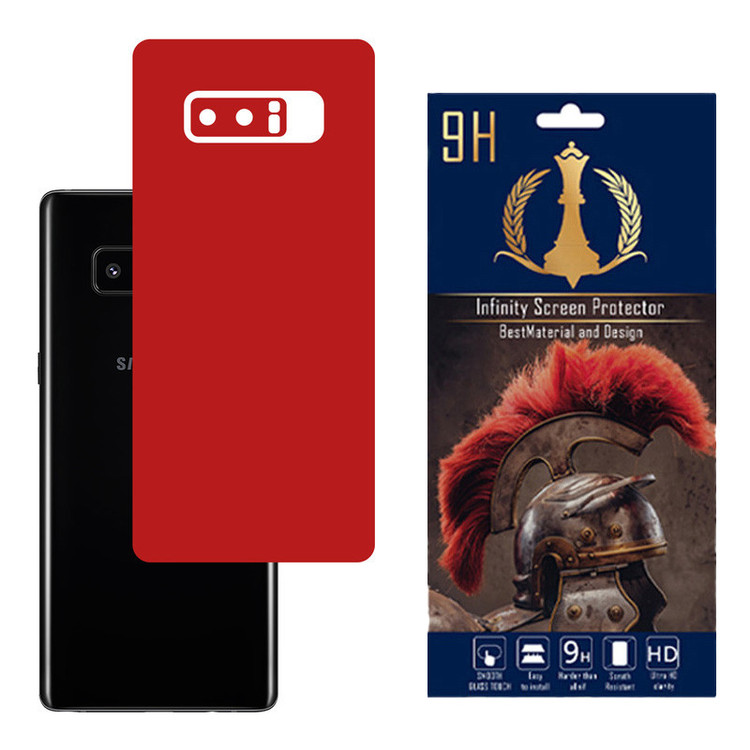 محافظ صفحه نمایش اینفینیتی مدل PRO مناسب برای گوشی موبایل سامسونگ GALAXY NOTE 8 به همراه برچسب پوششی