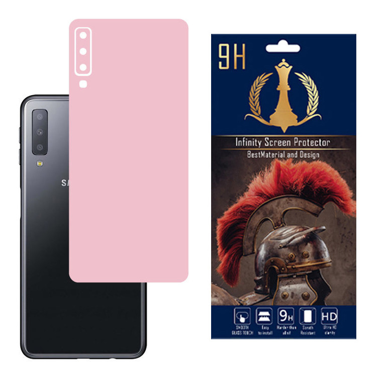 برچسب پوششی اینفینیتی مدل PRO MAX مناسب برای گوشی موبایل سامسونگ Galaxy A7 2018 / A750 به همراه محافظ صفحه نمایش