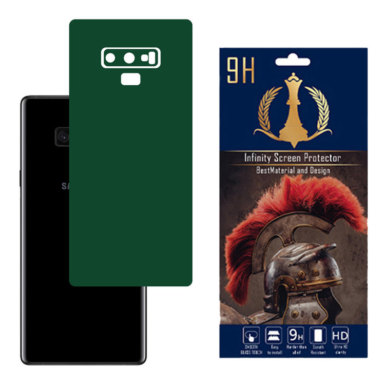 محافظ صفحه نمایش اینفینیتی مدل PRO مناسب برای گوشی موبایل سامسونگ GALAXY NOTE 9 به همراه برچسب پوششی