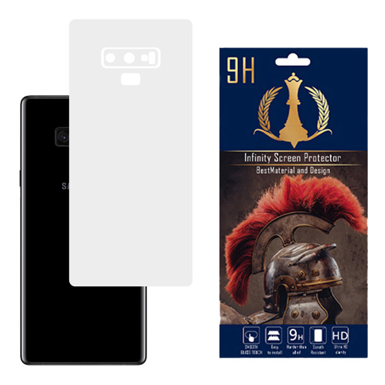 محافظ صفحه نمایش اینفینیتی مدل PRO مناسب برای گوشی موبایل سامسونگ GALAXY NOTE 9 به همراه برچسب پوششی