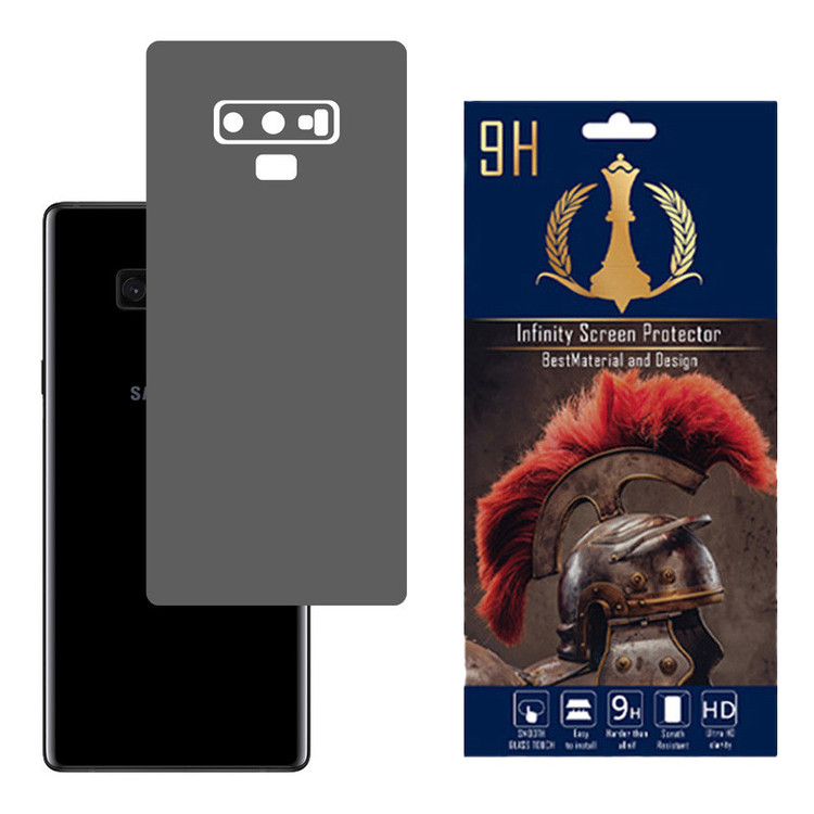 محافظ صفحه نمایش اینفینیتی مدل PRO مناسب برای گوشی موبایل سامسونگ GALAXY NOTE 9 به همراه برچسب پوششی