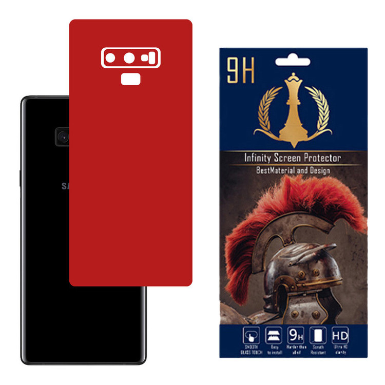 محافظ صفحه نمایش اینفینیتی مدل PRO مناسب برای گوشی موبایل سامسونگ GALAXY NOTE 9 به همراه برچسب پوششی