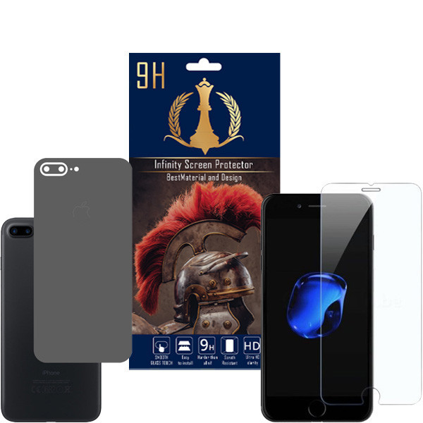 برچسب پوششی اینفینیتی مدل PR MAX مناسب برای گوشی موبایل اپل iPhone 7 PLUS / 8 PLUS به همراه محافظ صفحه نمایش