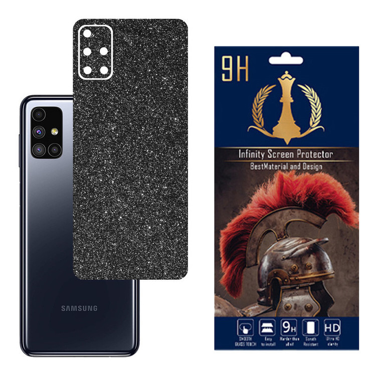 محافظ صفحه نمایش اینفینیتی مدل PRO مناسب برای گوشی موبایل سامسونگ GALAXY M51 به همراه برچسب پوششی