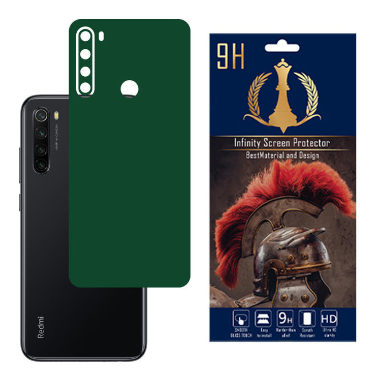 برچسب پوششی اینفینیتی مدل PRO MAX مناسب برای گوشی موبایل شیائومی REDMI NOTE 8 / REDMI NOTE 8T / REDMI NOTE 8 2021 به همراه محافظ صفحه نمایش