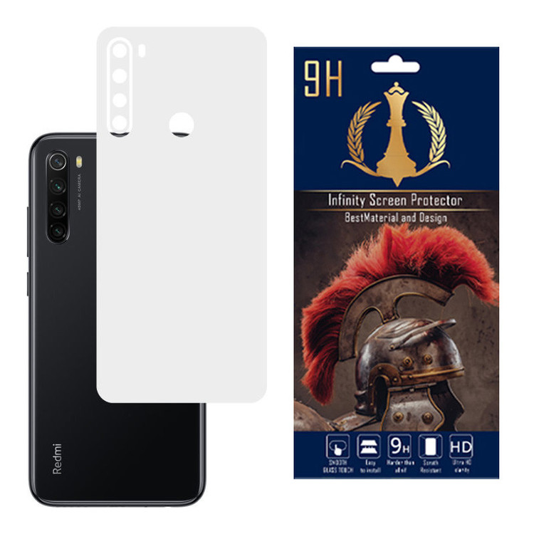 برچسب پوششی اینفینیتی مدل PRO MAX مناسب برای گوشی موبایل شیائومی REDMI NOTE 8 / REDMI NOTE 8T / REDMI NOTE 8 2021 به همراه محافظ صفحه نمایش