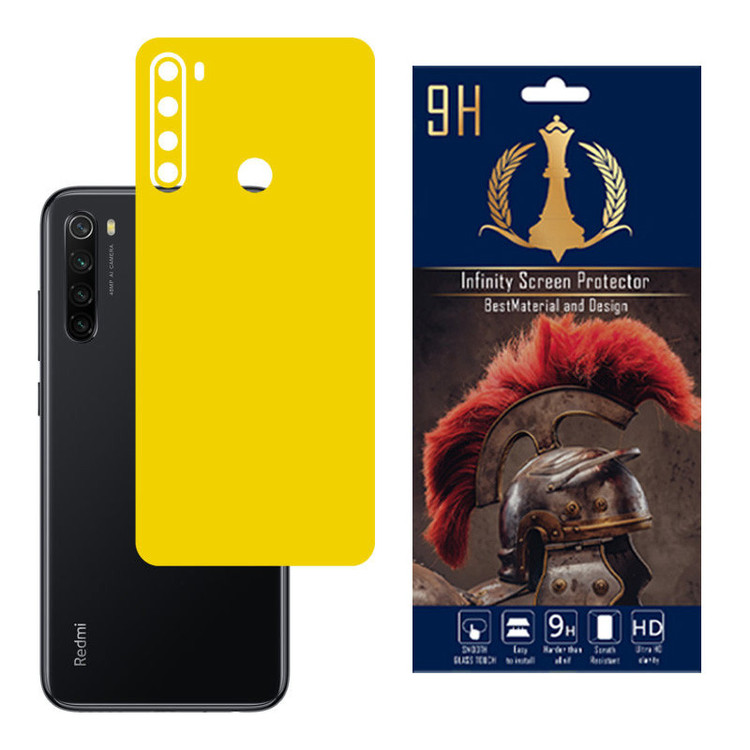 برچسب پوششی اینفینیتی مدل PRO MAX مناسب برای گوشی موبایل شیائومی REDMI NOTE 8 / REDMI NOTE 8T / REDMI NOTE 8 2021 به همراه محافظ صفحه نمایش