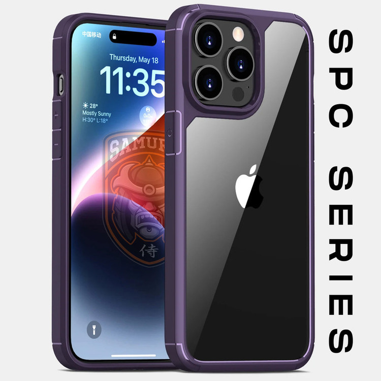 کاور سامورایی مدل SPC مناسب برای گوشی موبایل اپل iPhone 15 Pro Max