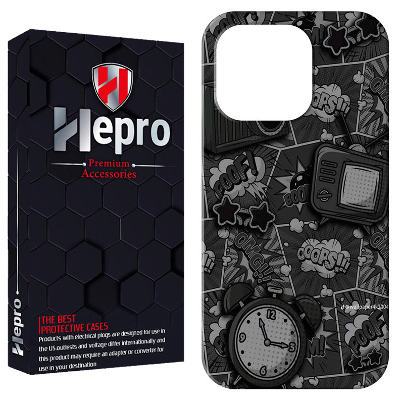 کاور هپرو مدل RC مناسب برای گوشی موبایل اپل IPHONE 15