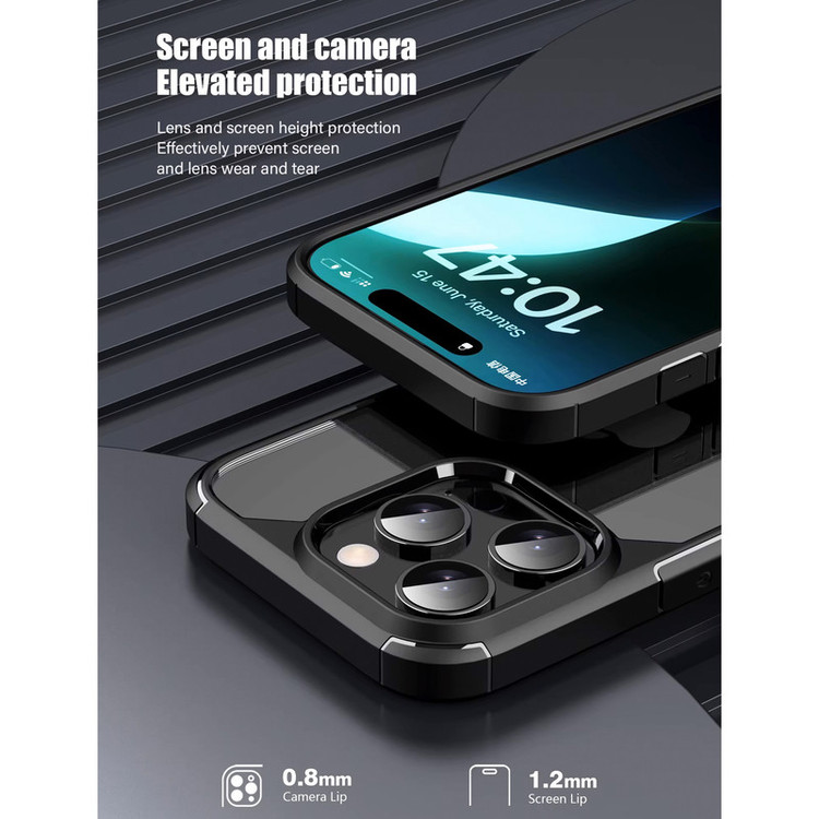 کاور سامورایی مدل SPC مناسب برای گوشی موبایل اپل iPhone 16 Pro