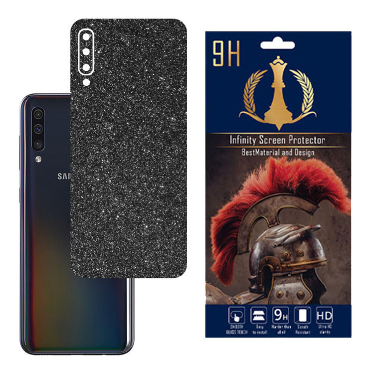 برچسب پوششی اینفینیتی مدل PRO MAX مناسب برای گوشی موبایل سامسونگ GALAXY A50 / A50S به همراه محافظ صفحه نمایش