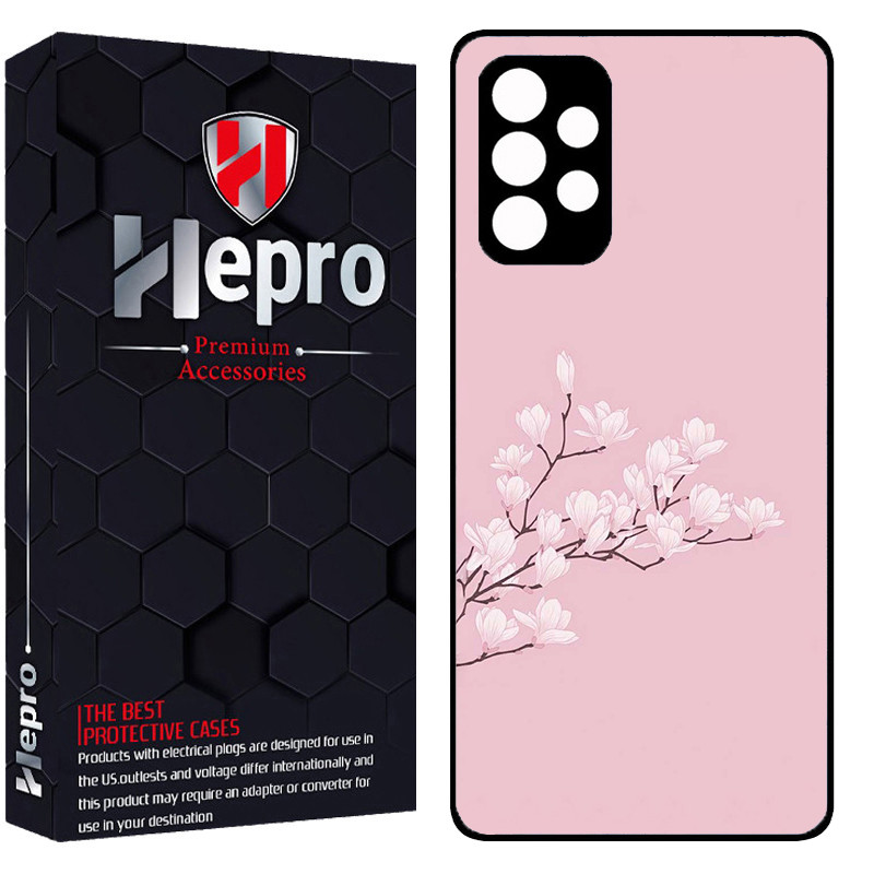 کاور هپرو طرح شکوفه کد Dimo-888 مناسب برای گوشی موبایل سامسونگ Galaxy A53