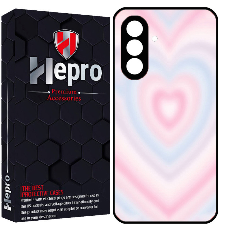 کاور هپرو طرح قلب کد Dimo-339 مناسب برای گوشی موبایل سامسونگ Galaxy A37
