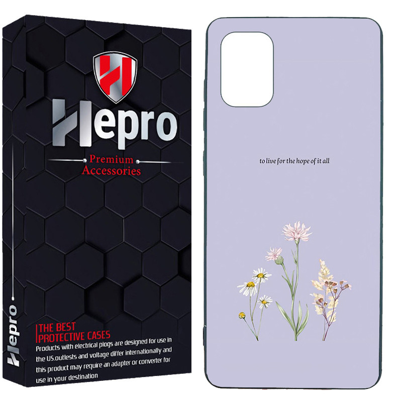 کاور هپرو طرح گل کد Dimo-313 مناسب برای گوشی موبایل سامسونگ Galaxy A51