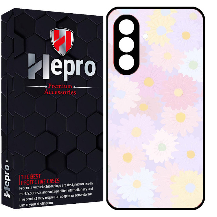 کاور هپرو طرح گل کد Dimo-324 مناسب برای گوشی موبایل سامسونگ Galaxy A37