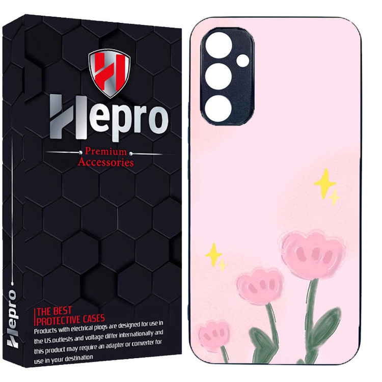 کاور هپرو طرح گل کد Dimo-873 مناسب برای گوشی موبایل سامسونگ Galaxy A54
